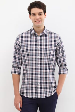 Allen Solly Men's Small Checks Casual Shirt